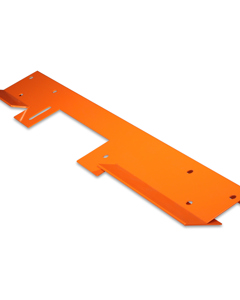 Retainer lh collect. box f. dirt short drive steep conveyors